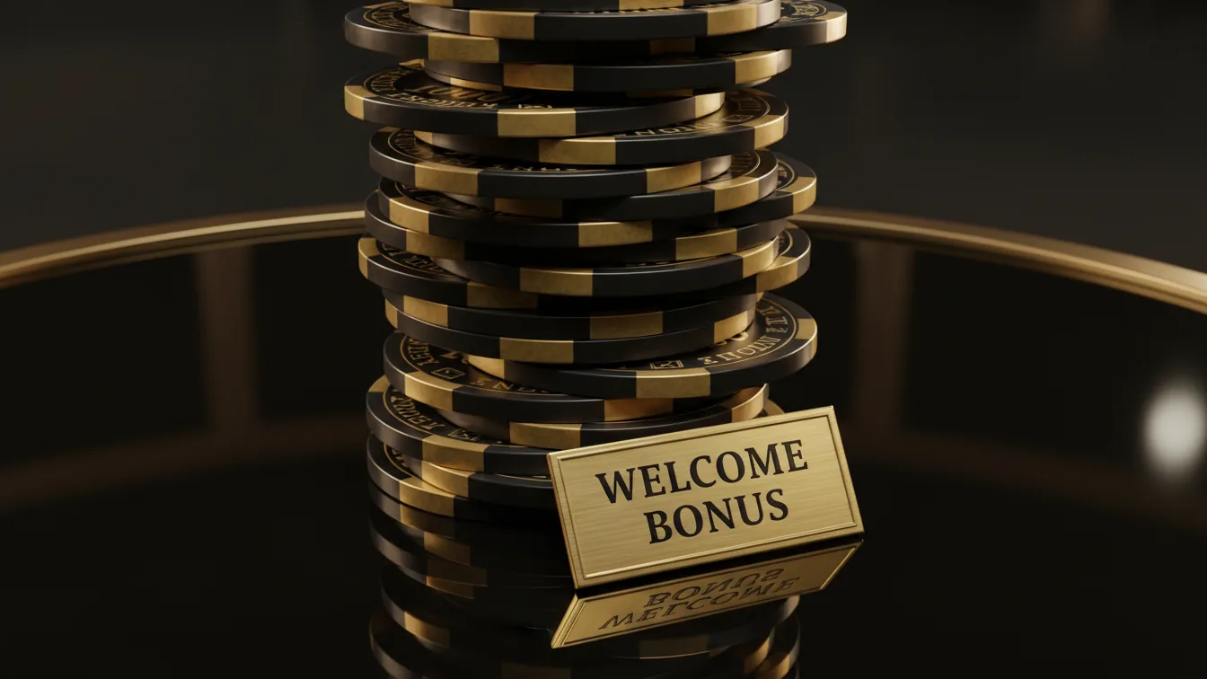 Golden ticket for online casino welcome bonus